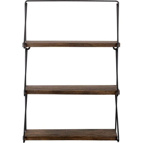 Viola seinhylly - Musta/phkin