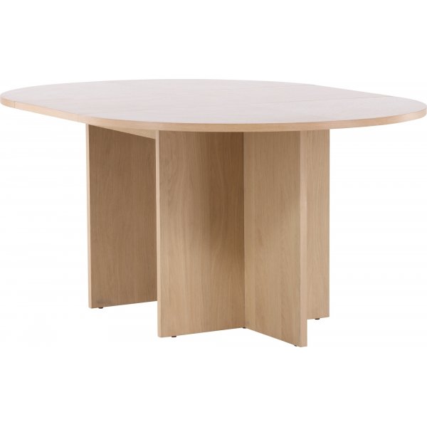 Strada ruokap�yt� 120-170 x 120 cm - Whitewash