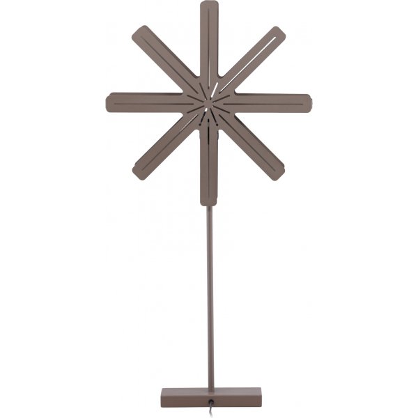 Säfsen Advent Star -lattiavalaisin - Musta/Mocca Säfsen Advent Star -lattiavalaisin - Musta/Mocca