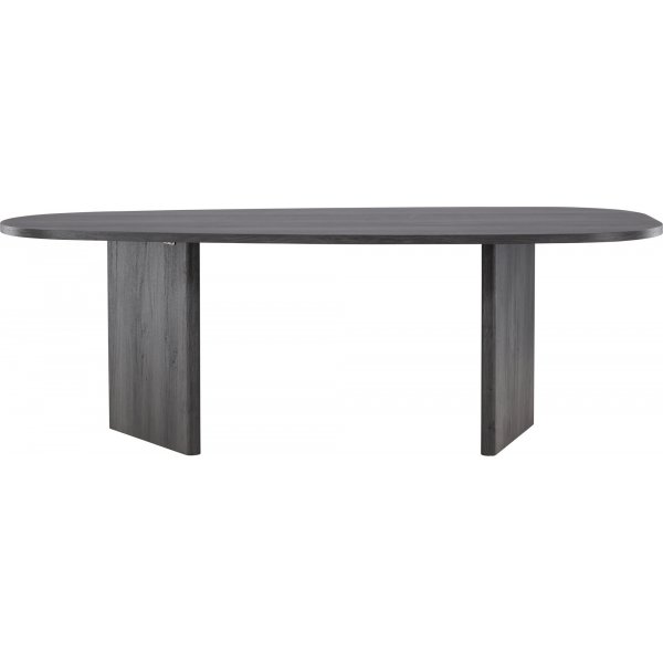 Grönvik ruokapöytä 220 x 100 cm - Musta Grönvik ruokapöytä 220 x 100 cm - Musta