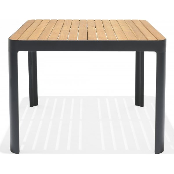 Portaalit ruokailuryhmä 2 - Musta/tiikki Portaalit ruokailuryhmä 2 - Musta/tiikki