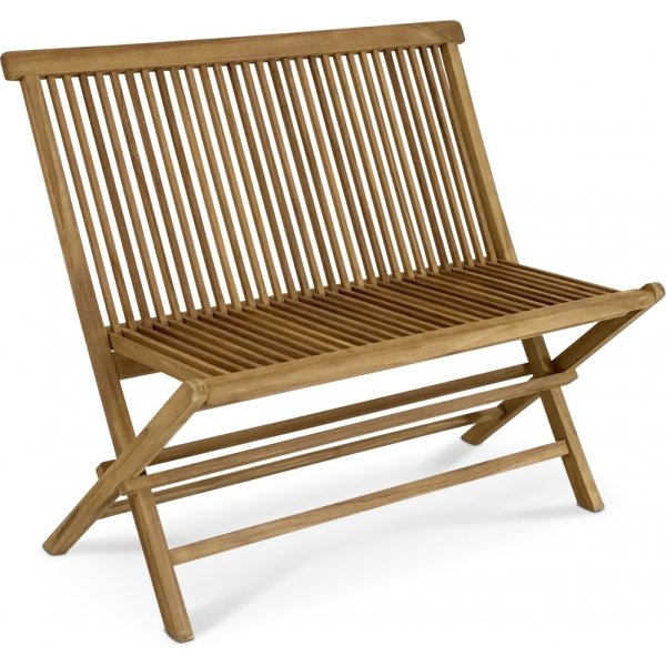 Saltö taitettava teak ulkosohva - tiikkisohva ulkokäyttöön Saltö taitettava teak ulkosohva - tiikkisohva ulkokäyttöön