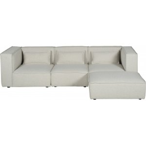 Nees modulaarinen sohva valkoinen boucl - combo 3
