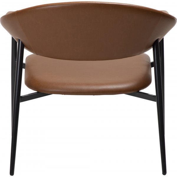 Rover lepotuoli - vaaleanruskea PU Rover lepotuoli - vaaleanruskea PU