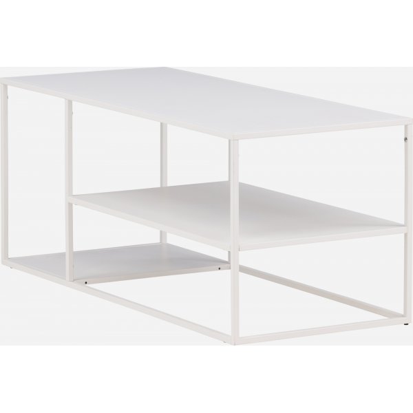 Trène sohvapöytä 120 x 50 cm - Valkoinen Trène sohvapöytä 120 x 50 cm - Valkoinen