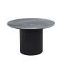 Salvador pyöreä ruokapöytä Ø120 cm harmaalla keraamisella kivellä Salvador pyöreä ruokapöytä Ø120 cm harmaalla keraamisella kivellä