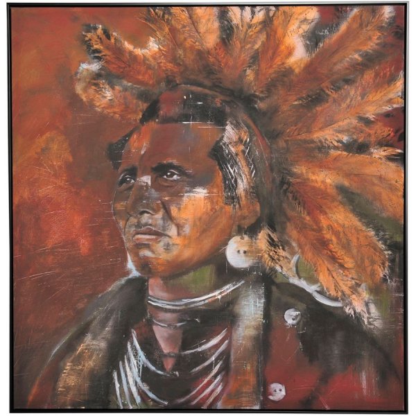 Kanvasprintti Chief - 100x100 cm