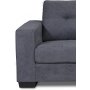 Perjantai 3-istuttava sohva - Grey Chenille