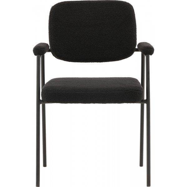 Eilen ruokatuoli - musta boucle