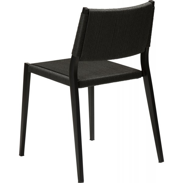 Silmukkaruokailutuoli - musta Silmukkaruokailutuoli - musta