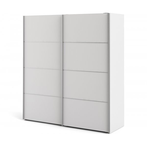 Verona vaatekaappi - valkoinen