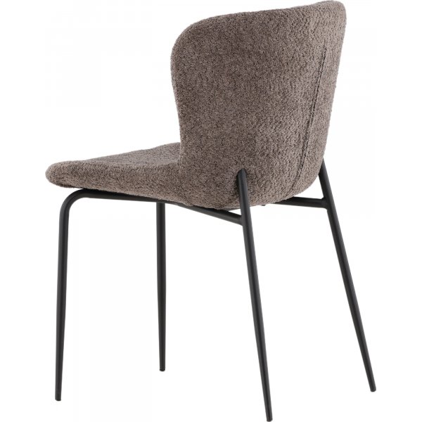 Modesto ruokapydn tuoli - Ruskea boucle