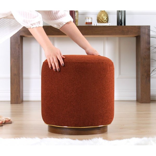 Zeone pouf - punainen Zeone pouf - punainen