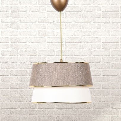 Retro-kattovalaisin kultaisilla yksityiskohdilla