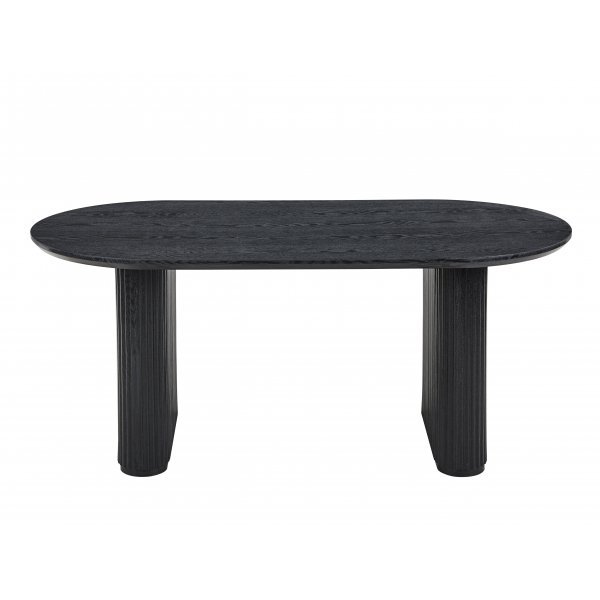 Callum ruokapöytä 180x90 cm - Mustaksi petsattu tammi Callum ruokapöytä 180x90 cm - Mustaksi petsattu tammi