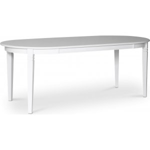Ruokapöytä valkoinen 200x95 cm - Sandhamn + Huonekalujen jalat Ruokapöytä valkoinen 200x95 cm - Sandhamn + Huonekalujen jalat