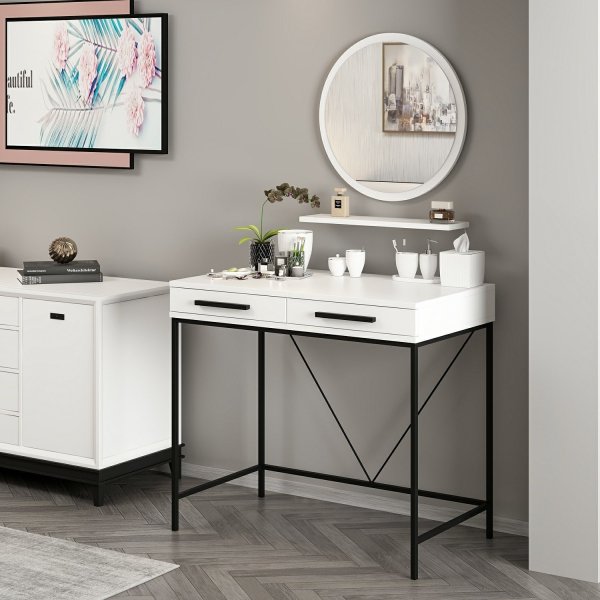 Sane peilip�yt� 90 x 45 cm - Valkoinen