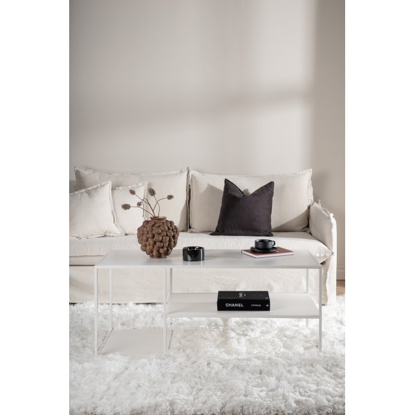 Trène sohvapöytä 120 x 50 cm - Valkoinen Trène sohvapöytä 120 x 50 cm - Valkoinen