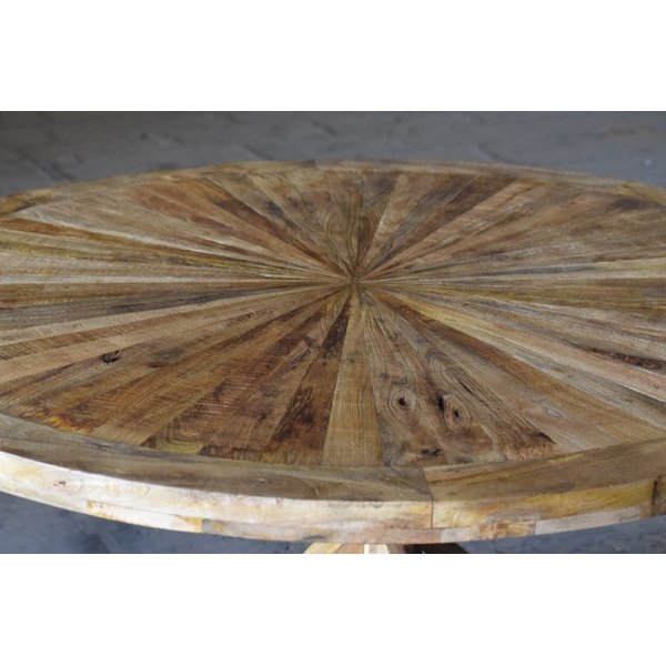 Ruokapöytä 140 cm kierrätettyä ajopuuta Ruokapöytä 140 cm kierrätettyä ajopuuta