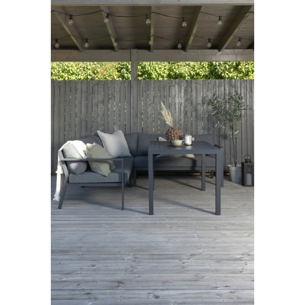 Ramos kulmasohvaryhmä - musta/harmaa Ramos kulmasohvaryhmä - musta/harmaa