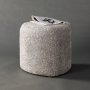 Peg pouf - harmaa