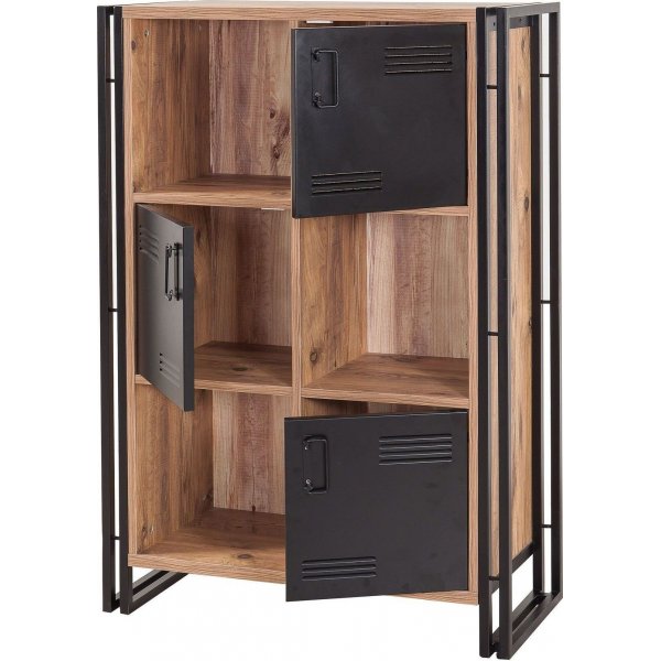 Cosmo Neva kirjahylly - mänty/musta Cosmo Neva kirjahylly - mänty/musta