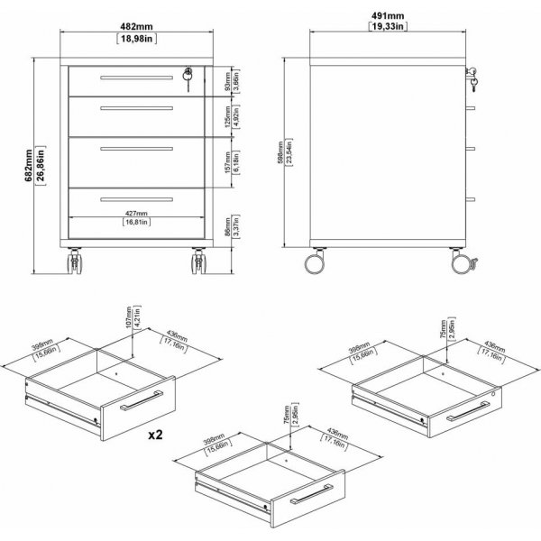 Prima laatikon sydän - valkoinen Prima laatikon sydän - valkoinen