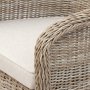 Ulkoryhm: 6 tuolia ja pyt 200 x 100 cm rottinkia - Hampton/Mercury
