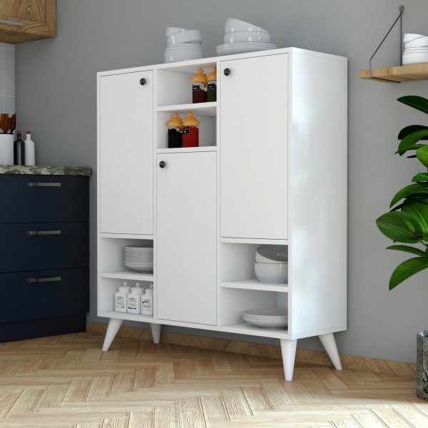 Pratica-kaappi - Valkoinen