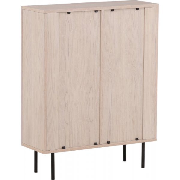 Björkön kaappi - Whitewash/musta Björkön kaappi - Whitewash/musta