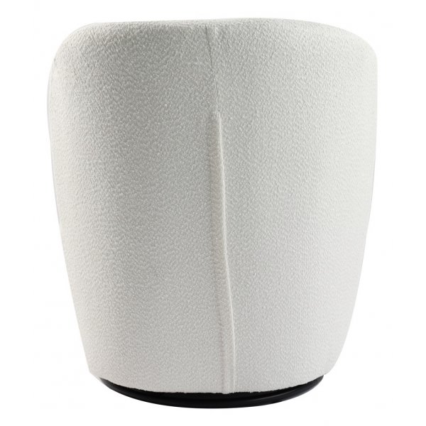 Nojatuoli boucle-kankaasta