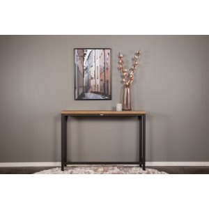 Charlotte-konsolipyt - Musta/tiikki