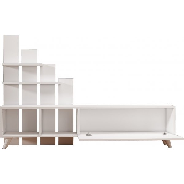 Maci mediapenkki Valkoinen Maci mediapenkki Valkoinen