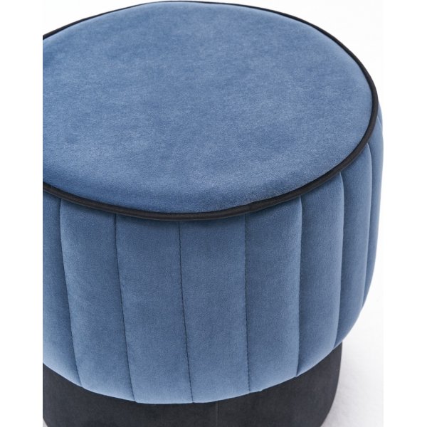 Rose Pouf - sininen Rose Pouf - sininen