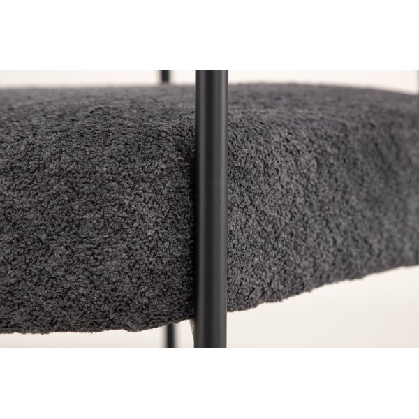 Hökåsen x Josefin Lustig nojatuoli - Musta/tummanharmaa Hökåsen x Josefin Lustig nojatuoli - Musta/tummanharmaa