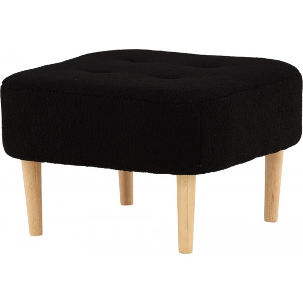 Salina pouf - musta Salina pouf - musta