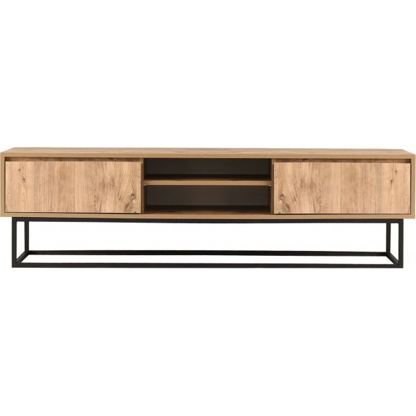 Belinda mediapenkki 140 cm - Musta/mänty Belinda mediapenkki 140 cm - Musta/mänty