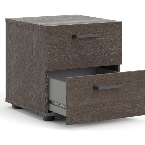 Dallasin yöpöytä - tummanruskea Dallasin yöpöytä - tummanruskea