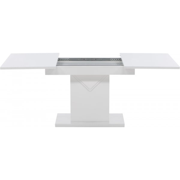 Pluto ruokapöytä 120-160 x 90 cm - Valkoinen Pluto ruokapöytä 120-160 x 90 cm - Valkoinen