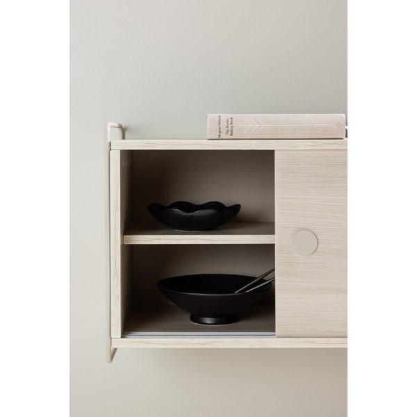 Paris-seinäkaappi 48 x 122 cm - Beige/Whitewash Paris-seinäkaappi 48 x 122 cm - Beige/Whitewash