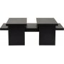 Sanctuary sohvapyt 110 x 45 cm - Musta puu