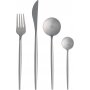 Aktiiviset ruokailuvälineet 24 kpl - hopea Aktiiviset ruokailuvälineet 24 kpl - hopea