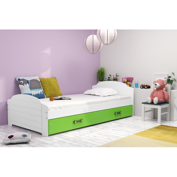 Junioris�nky Helsing�r 90x200 cm (valkoinen tai harmaa v�ri)