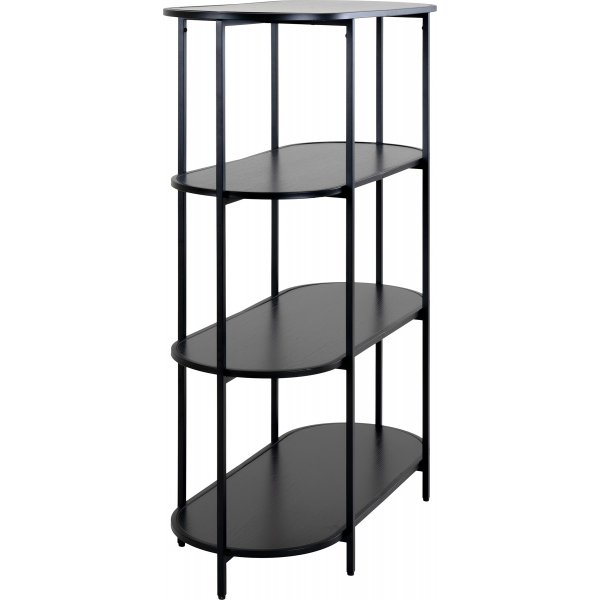 Valkoinen hylly - musta Valkoinen hylly - musta