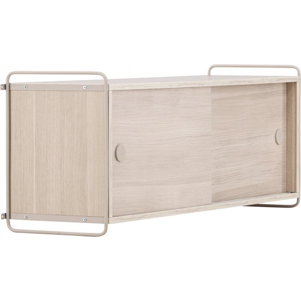 Paris-seinäkaappi 48 x 122 cm - Beige/Whitewash Paris-seinäkaappi 48 x 122 cm - Beige/Whitewash