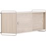 Paris-seinkaappi 48 x 122 cm - Beige/Whitewash