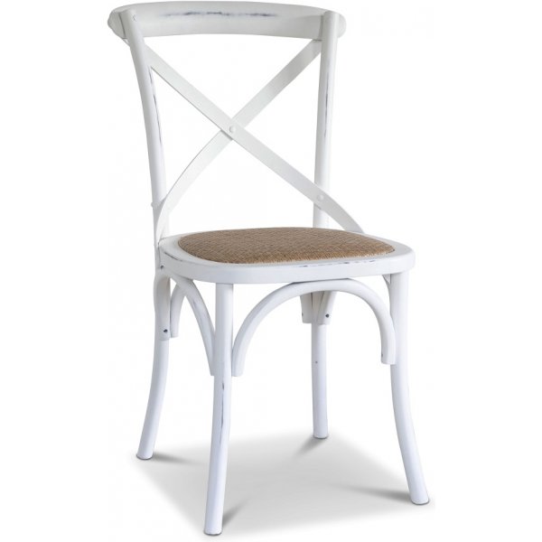 Paris-ruokailuryhm� 180 cm musta p�yt� + 6 kpl valkoista Gaston-ruokatuolia