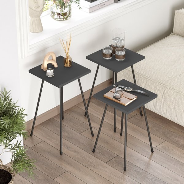 Luiz-pöytä 29 x 29 cm - Antrasiitti Luiz-pöytä 29 x 29 cm - Antrasiitti