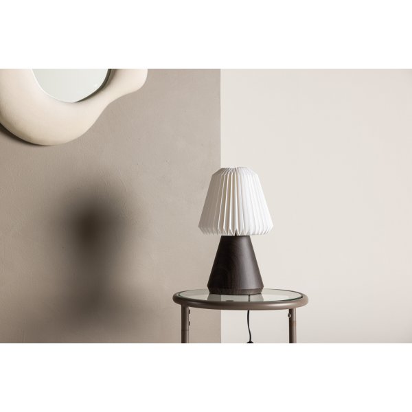 Fj�llen p�yt�valaisin - p�hkin�/valkoinen