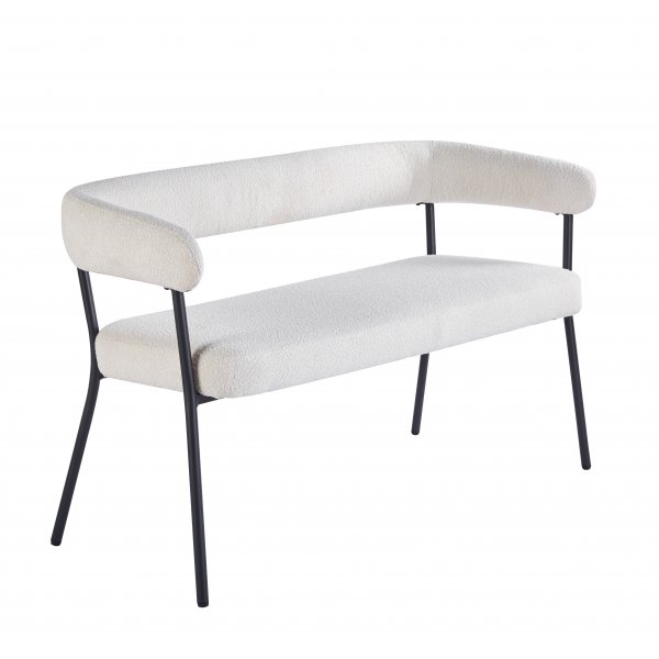 Wilma-sohva 123 cm leveä - Beige boucle Wilma-sohva 123 cm leveä - Beige boucle